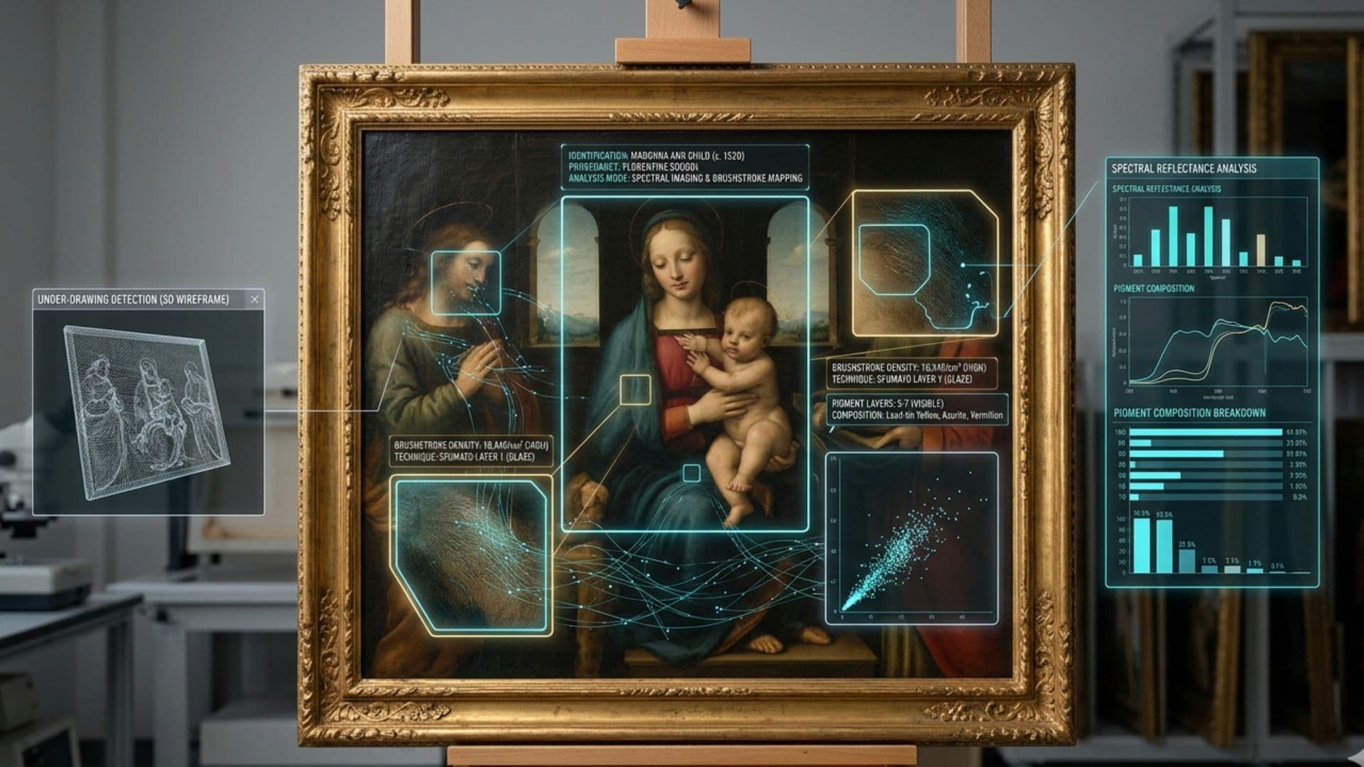 Fine art detail image representing the Paris 2026 art market article