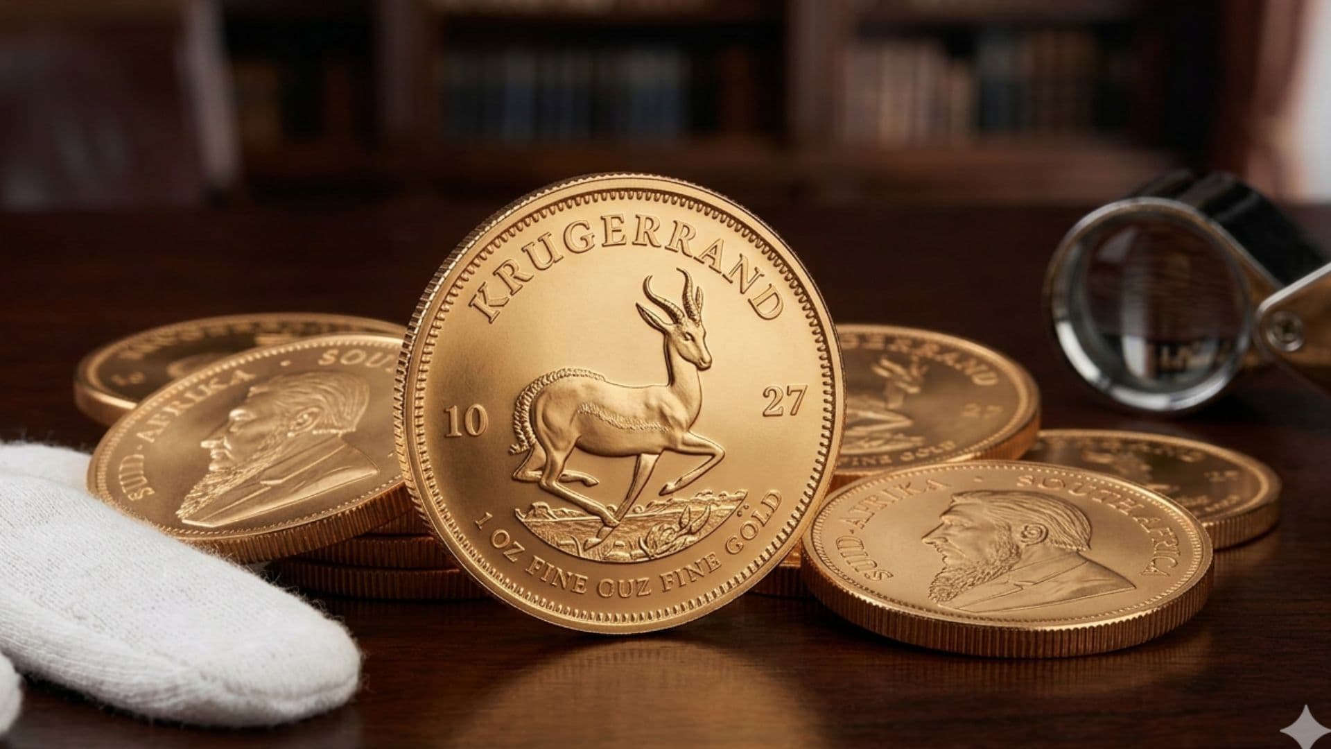 Krugerrand coin image used as the hero visual for the ValuThis blog