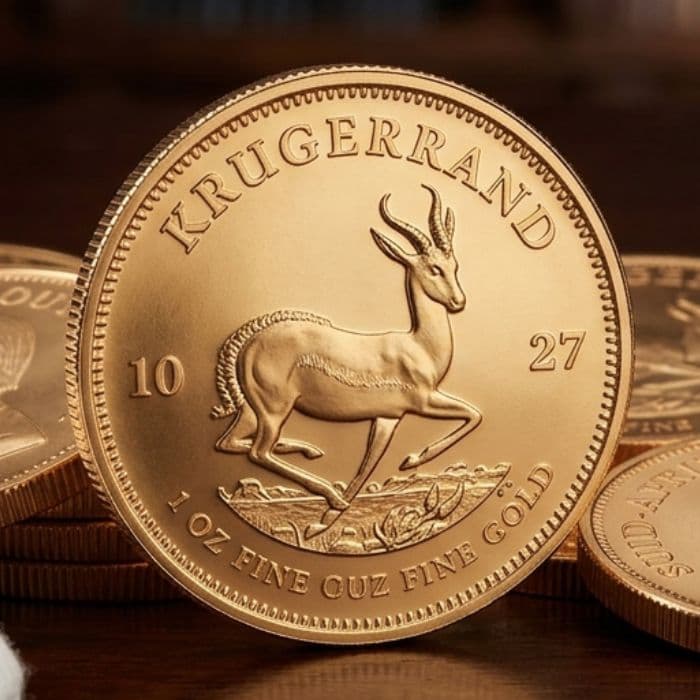 Detail of Krugerrand physical characteristics